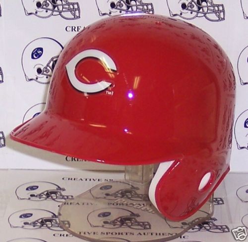 CINCINNATI REDS MINI BATTING HELMET w/STAND  