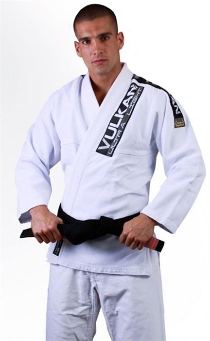 WHITE VULKAN ULTRA LIGHT JIU JITSU GI SIZE A3 bjj mma  