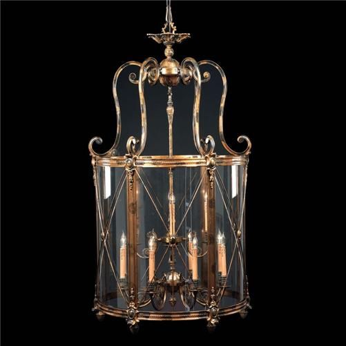 Metropolitan Vintage Bronze Oxide 12 Lt Pendant N9306  