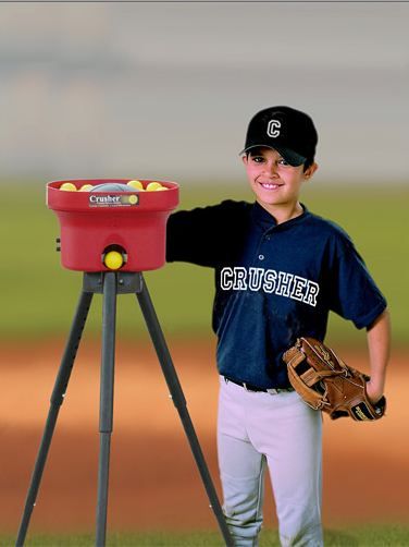 the crusher can be used by anyone features pitches fastballs curve 