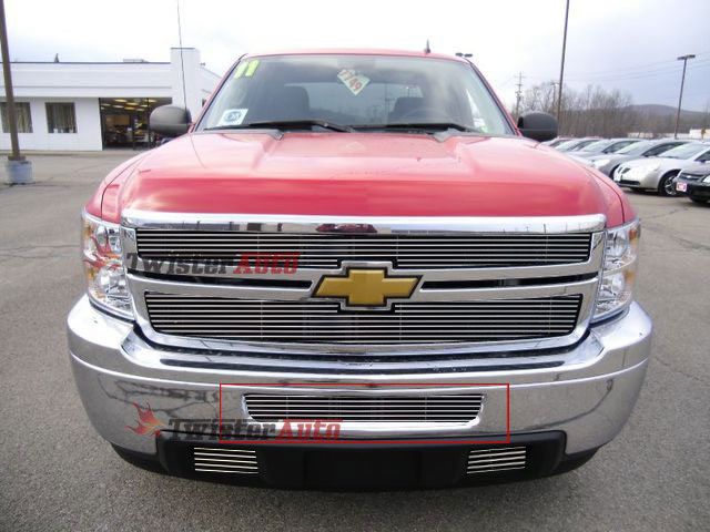 Billet Grille Insert 2011 Chevy Silverado 2500 3500 Air Dam Front 