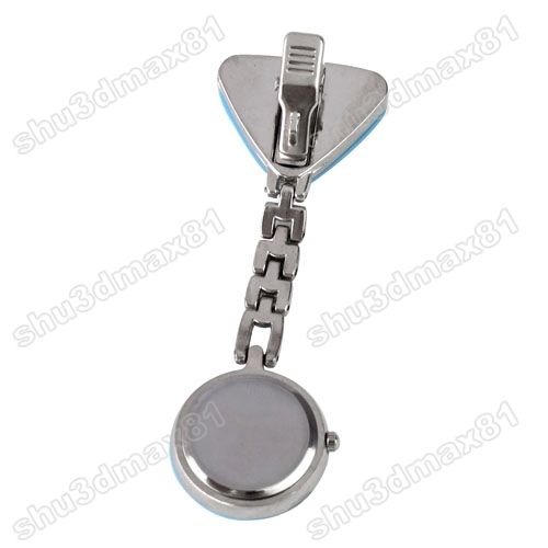 Nurse Doctor Triangle Clip Pendant Pocket Quartz Watch  