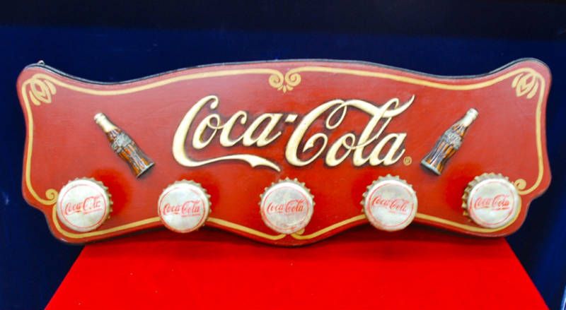 Coca Cola Coat Rack  