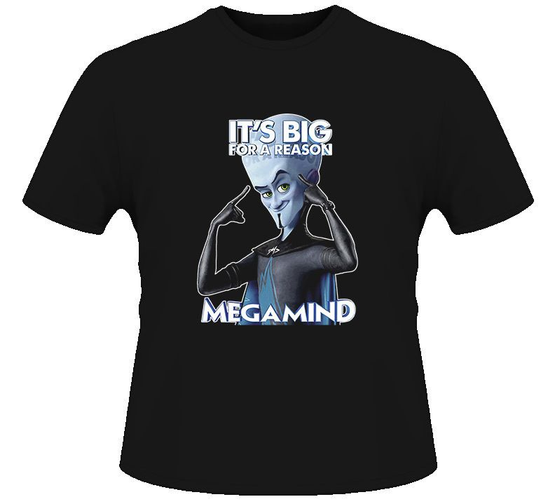 Megamind animated comedy movie 2010 t shirt ALL SIZES  