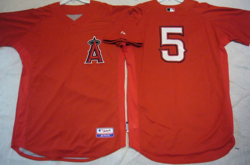   Angels ALBERT PUJOLS TEAM ISSUED Authentic Cool Base BP Jersey