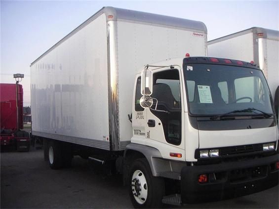 07 ISUZU FVR FTR BOX TRUCK 26FT HI CUBE HINO UD NISSAN MITSU FUSO 