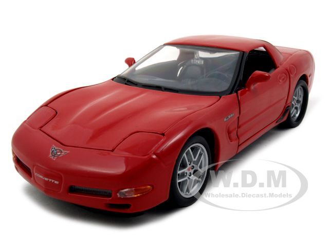 CHEVROLET CORVETTE C5 Z06 RED 124 DIECAST MODEL CAR  