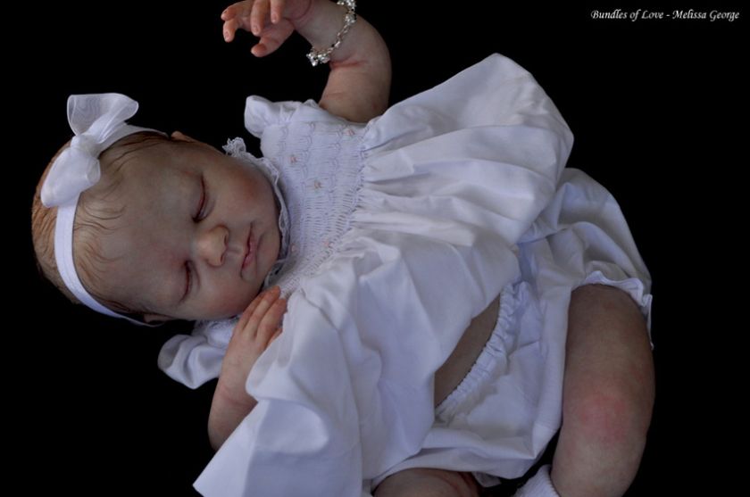 Sienna, Reborn Doll KIT, By Denise Pratt,   Peach vinyl On SALE for 