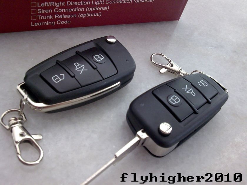 CAR KEYLESS REMOTE CONTROL ENTRY KIT DOOR LOCK FRC23  