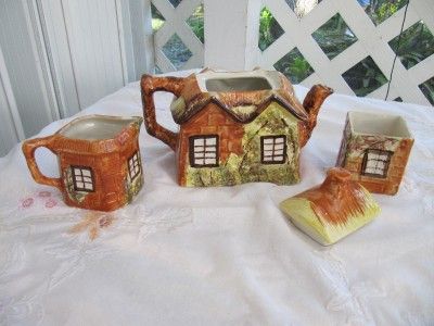   KENSINGTON COTTAGE WARE TEASET. THE TEA SET INCLUDES THE FOLLOWING