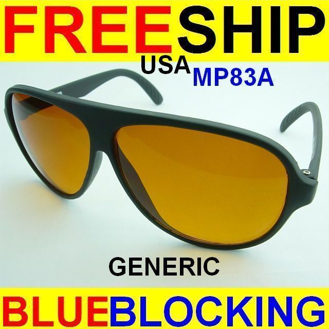 GENERIC AVIATOR SUN GLASSES BLUE BLOCKER LENSES NEW DRIVING FISHING 