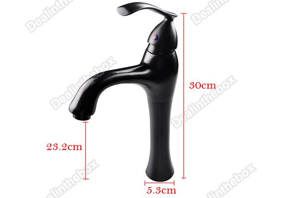 Oil Rubbed Bronze Vessel Sink Faucet Bathroom Bath Lavatory Black 