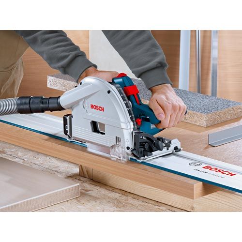 Bosch GKT 55 GCE Industrial Plunge Saw & 1.6m Rail 240V  