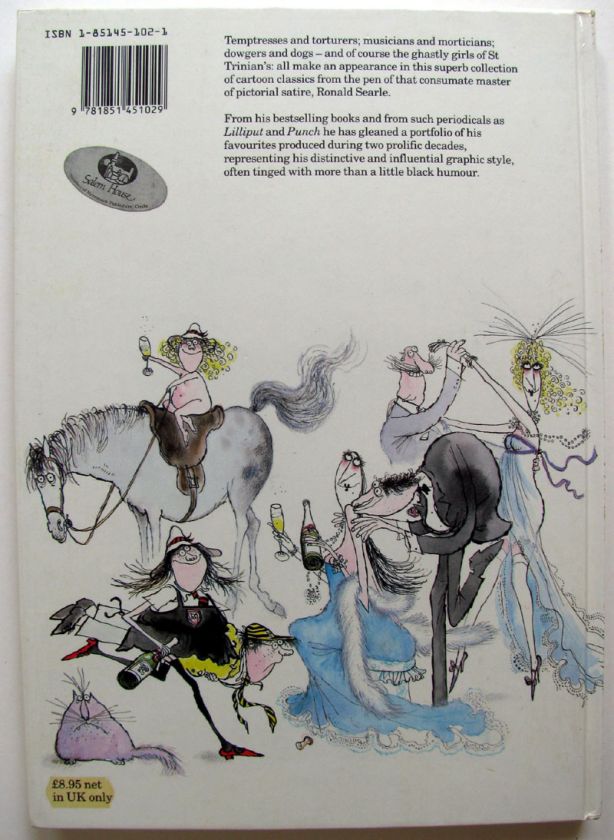 RONALD SEARLES GOLDEN OLDIES 1941 1961 HCBook  