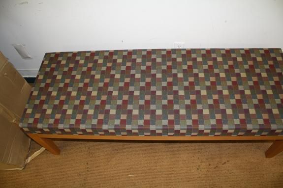 SIGNED Knoll Studio guest bench chair seating eames era  