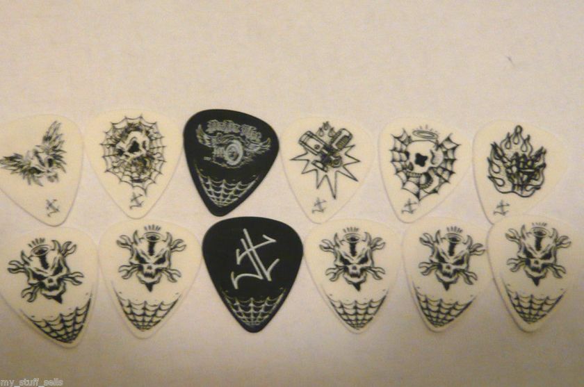 METALLICA guitar pick LOT PICKS James Hetfield skulls papa het SET 