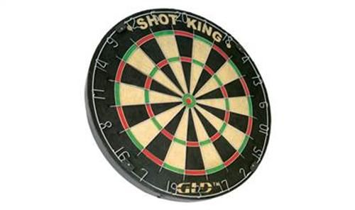   OFFICIAL SIZE ROUND SOFT TIP AND STEEL W/DARTS SELF HEALING DARTBOARD