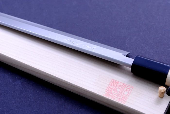 Japanese sushi chef knife,Yanagi YOSHIHIRO KASUMI 300  