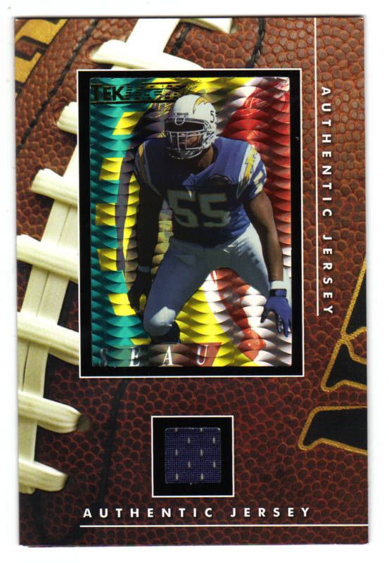 1995 EXCALIBUR TEK TECH JUNIOR SEAU JERSEY S D CHARGERS  