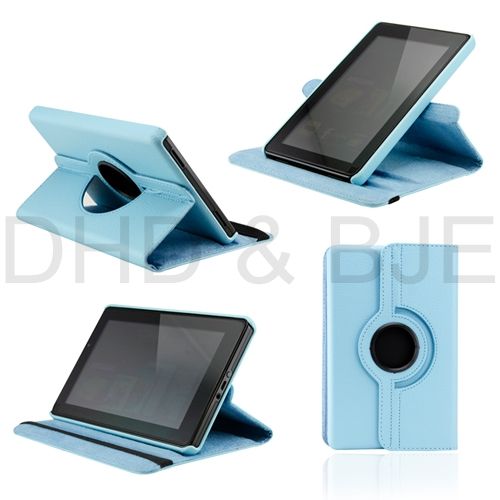  Kindle Fire 360 Degree Rotating Leather Case Cover Choose from 