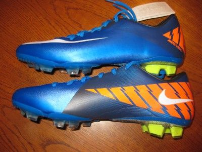 Nike Mercurial Miracle II FG Soccer Cleats Size 9 Sample Blue Platinum 