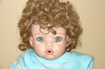 Vintage Handmade Porcelain Life LIke Baby Doll  