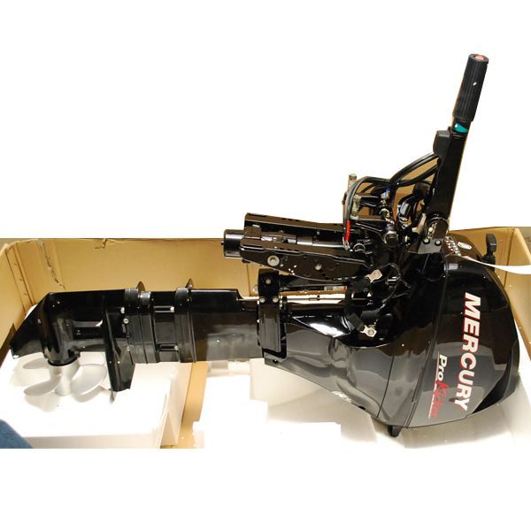 MERCURY MARINE 2008 F15EXLHPT 15HP PROKICKER BOAT OUTBOARD MOTOR 