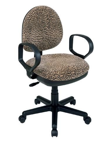 NEW ZEBRA BOBCAT TIGER PALOMINO ANIMAL PRINT OFFICE DESK CHAIRS WITH 