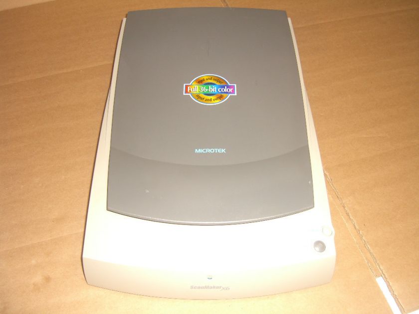 Microtek ScanMaker X6 MRS 1200X6P Flatbed Scanner  