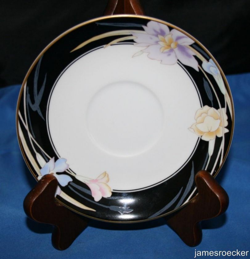 Mikasa Charisma Black China Saucer(s)  