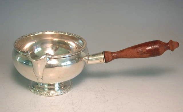 Antique Sterling Silver Sauce/gravy Boat with Handle  