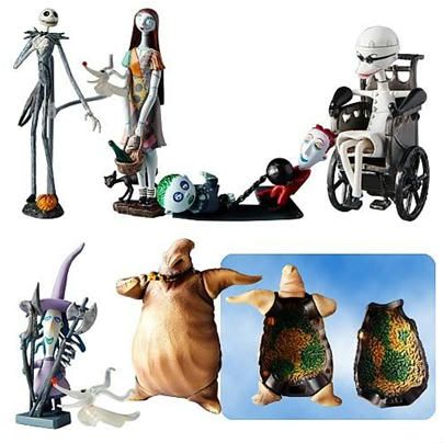 Nightmare Before Christmas Trading figures Jack Skellington Tim Burton 