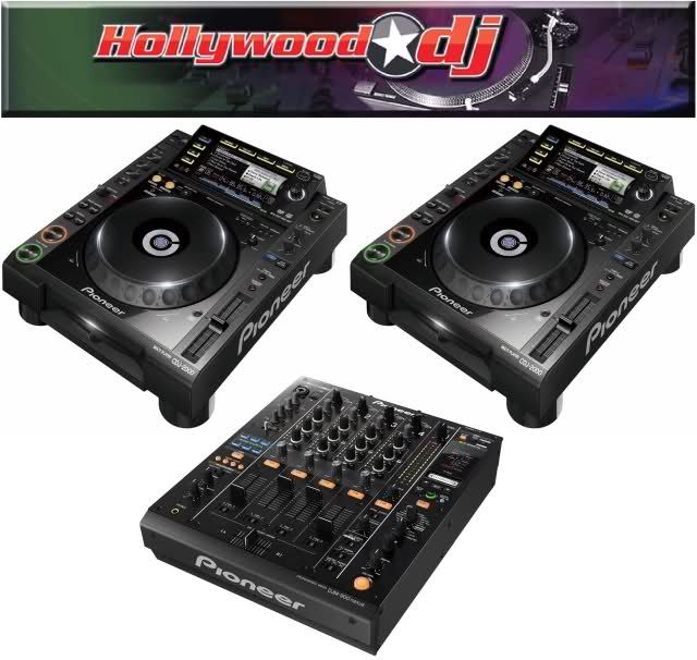 PAIR of Pioneer Pro CDJ 2000 CD Players + DJM 900 Nexus Mixer *DJ 