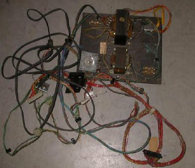 Rally X Bally video arcade game transformer power supply wire harness 