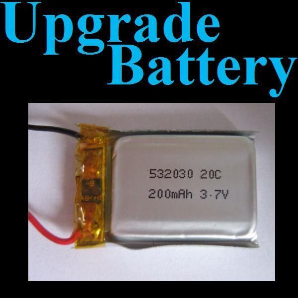   LiPo Battery Replacement 3.7v 200mAh for F103 Fire Wolf rc Helicopter