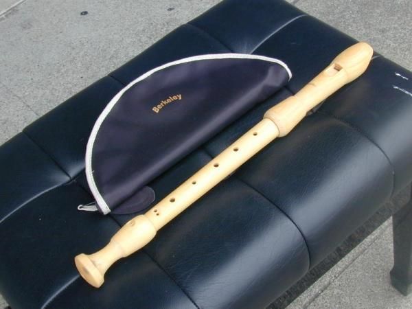 Solid Maple F Alto BAROQUE Recorder+ WoodenSoprano 798936801807  