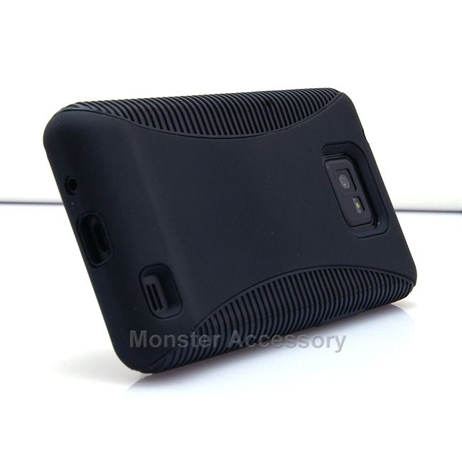   Dual Shield Hard Case Gel Cover Samsung Galaxy S2 i9100 i777  