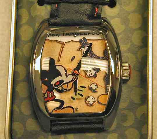 Disney Collectible Mickey Mouse Watch & Tin Men / Women  