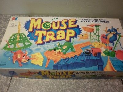 1994 MOUSE TRAP ZANY CRAZY CONTRAPTION GAME EXCELLENT COMPLETE 