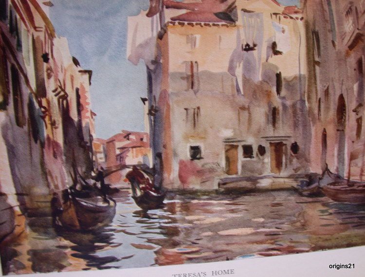 Signed Titanias palace YVETTE IN VENICE Wilkinson Illu  