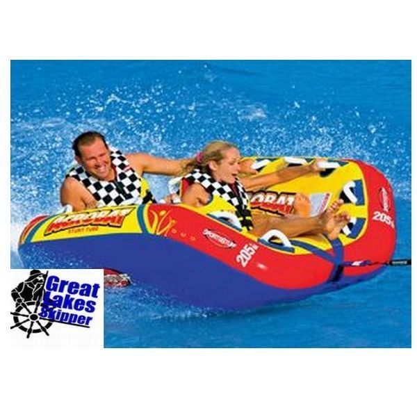 SPORTSSTUFF ACROBAT DUO BOAT INFLATABLE ski tube  