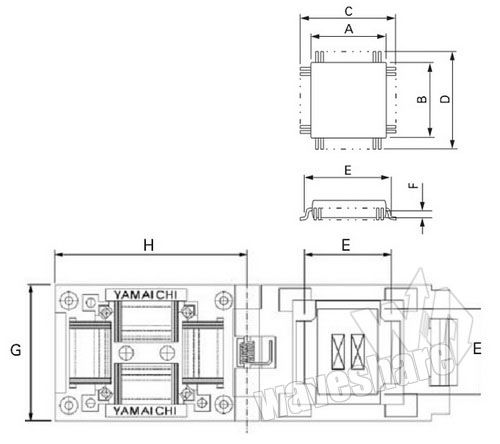 QFP144 LQFP144 (0.5mm pitch)   STM32 Programmer Adapter  