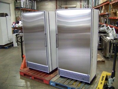 SUB ZERO 72 STAINLESS STEEL 36 ALL REFRIGERATOR & 36 ALL FREEZER 