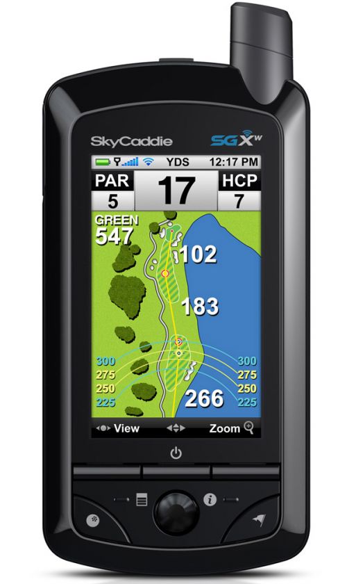 2012 NEW Skycaddie SGXw SGX w Golf GPS RangeFinder Wireless connect 