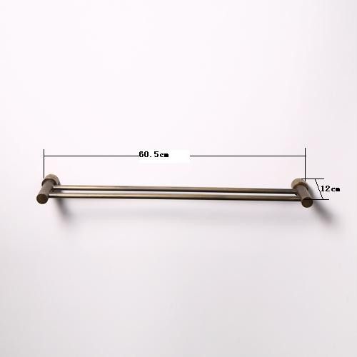 24 Antique Bronze / Brass Towel Rack Bar Shelf WN424  