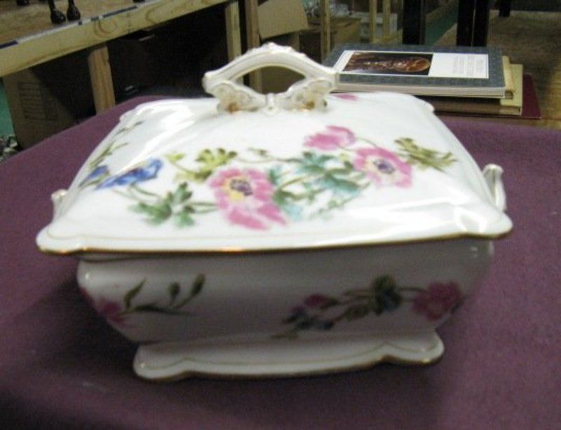 Limoges CFH Charles Field Haviland tureen 1875  