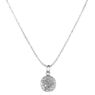 Baby Disc Diamond Necklace