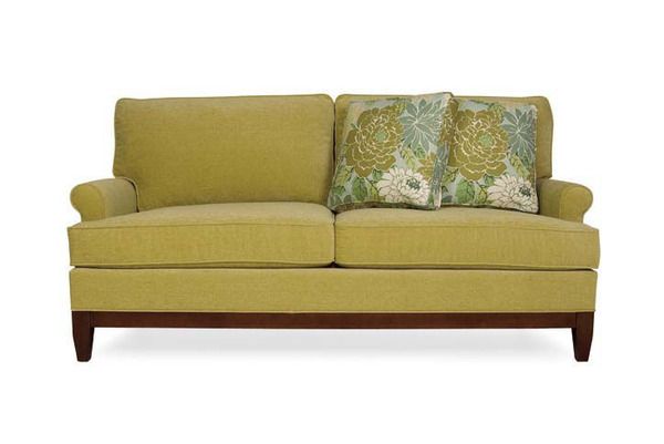   Cape Pogue APARTMENT SOFA Organic Upholstered Fabrics MAPLE New  