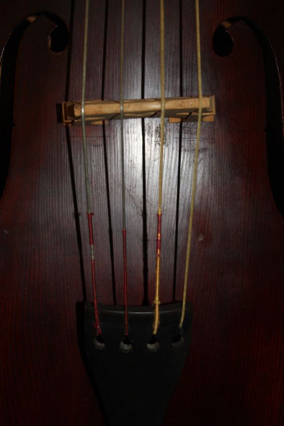   Karl Hofner 3/4 Double Upright String Bass Made in Germany 1960  