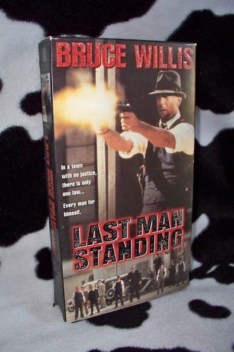 LAST MAN STANDING Bruce Willis VHS MOVIE 794043450730  